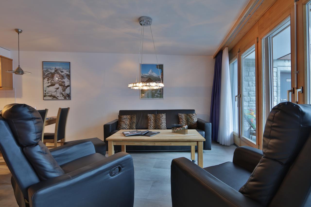 Ferienwohnung Steinmattstrasse Zermatt Exterior foto